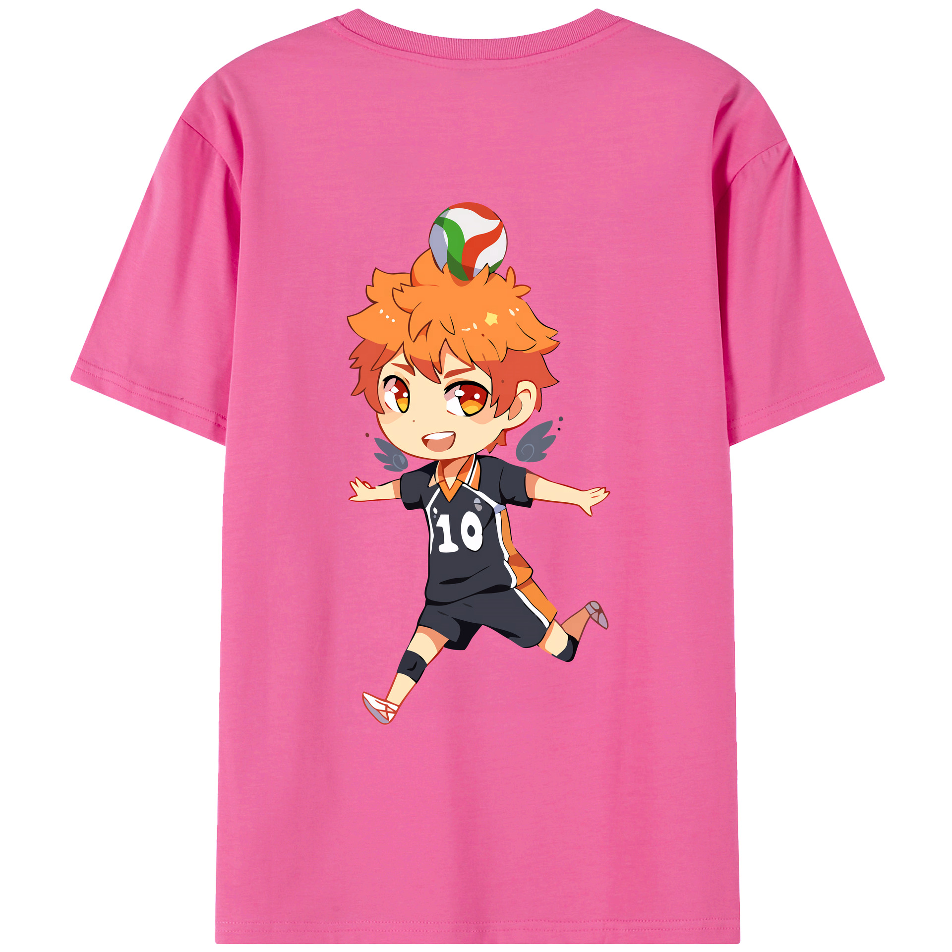（画像用） ハイキュー!! Haikyu!! レディース半袖Tシャツ(バックプリント)